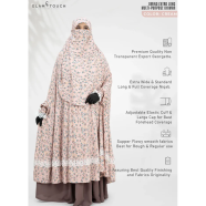 Amina Extra Long Multi-Purpose Khimar | Cream image