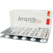 Amipride 50 mg Tablet 10's Strip image