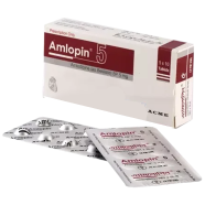 Amlopin 5 mg Tablet 10's Strip icon