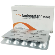 Amlosartan 10 Mg, 160 Mg Tablet 10's Strip image
