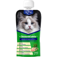 Amna Cat Meat Paste Pouch - Chicken and Catnip 100g | Cat Wet Food image