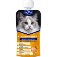 Amna Cat Meat Paste Pouch - Chicken and pumpkin 100g | Cat Wet Food image