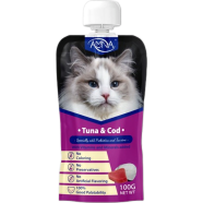 Amna Cat Meat Paste Pouch - Tuna and Cod 100g | Cat Wet Food image