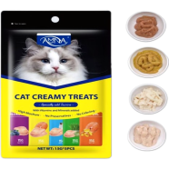 Amna Various Flavor 15g Cat Creamy Treats (15g*5) image