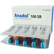 Anadol Sr 100 mg Capsule 10's Strip image