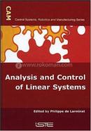 Analysis and Control of Linear Systems image