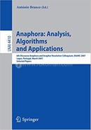 Anaphora: Analysis, Algorithms and Applications image