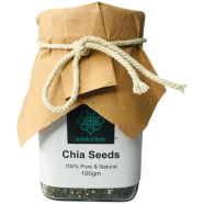 Anavrin Health And Beauty Chia Seeds-100 gm image