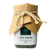 Anavrin Health And Beauty Chia Seeds-100 gm image