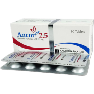 Ancor 2.5 mg Tablet 10's Strip image