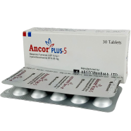 Ancor Plus 5 mg Plus 6.25 mg - 10's Strip Tablet image