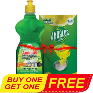 Andalus Household Dish Washing Liquid (Lemon) 500ml (Buy 1 Get 1 Andalus Liquid Dish Wash (Refill) 250ml Free) image
