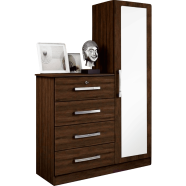 AndorMahal Almirah Cum Wardrobe (Melamine) image