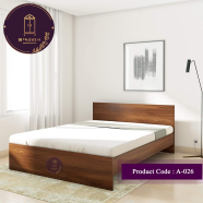 Andormahal Bed Semi Box ( Semi Double - 4ft/7ft) (Melamine) - a26z image