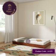 Andormahal Floor Bed Divine Semi Double (4ft/7ft/8inch) (MDF) - a19a image