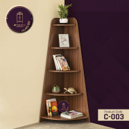 Andormahal MDF Corner Shelf C-3 image