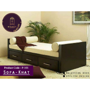 Andormahal MDF Sofa cum Bed - F-101 image