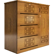 Andormahal MDF Waredrobe F-172 image