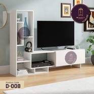 Andormahal TV Cabinet plus Showcase (Melamine) d-8z image