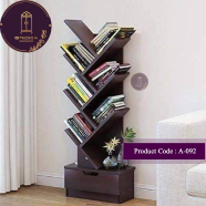Andormahal Tree Style Bookshelf ( Melamine) - a92z image