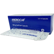 Androcap 40 mg Capsule 10's Strip image