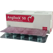Angilock 50 mg Tablet 10's Strip image