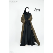 Anika Cape Style Abaya Gown | GT-1483 - (GT-1483)