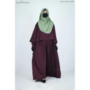 Glam Touch Anika Cape Style Abaya Gown image