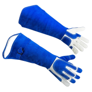 Animal Handling Gloves Bite Proof Reinforced Leather for Dog Training,Cat Scratch,Multipurpose Pet Glove, Grooming,Falcon,Grabbing,Reptile,Snake icon