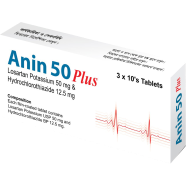 Anin 50 mg Tablet 10's Strip image
