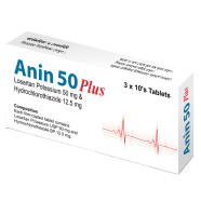 Anin Plus 50 mg Tablet 10's Strip image