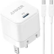 Anker 20W Ultra Fast Charging Adapter with USB-C to USB-C Cable image