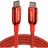 Anker PowerLine III USB-C to USB-C 2.0 Cable 6ft- Red image