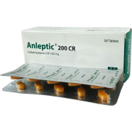 Anleptic Cr 200 mg Tablet 10's Strip image
