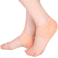 Anti Hill Silicon Heel Anti Crack Ventable Moisturizing Silicon Hill Socks For Male and Women image