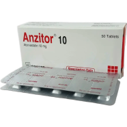 Anzitor 10 mg Tablet 10's Strip image