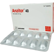 Anzitor 40 mg Tablet 10's Pack image