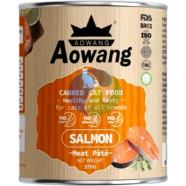 Aowang Cat Can Food - Salmon Meat Pate For All Age Cats 375g | Cat wet Food image