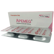 Apemeg 160 mg Tablet 5'S Strip image