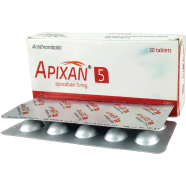 Apixan 5 mg Tablet 10's Strip image