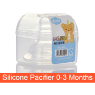 AppleBear Silicone Pacifier Standard Cross Hole Pacifier Size S 0-3 Months 2 Pcs icon