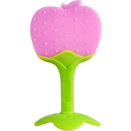 Apple Baby Silicone Hand Teether CN -1Pcs image