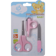 Applebear Baby Nails Cut Set 3 Pcs Pink image