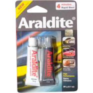 Araldite Adhesive Black Plus White 20gm Standard Araldite Epoxy Glue Use For Plastic Rubber Ceramic Wood Glass Metal Concrete image