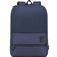 Arctic Hunter B00360 15.6 Inch Laptop Bag With USB - Blue image