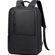 Arctic Hunter B00529 Expandable Laptop Backpack (Black) image