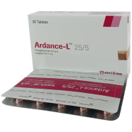 Ardance L 25 Plus 5 mg Tablet 10's Strip image