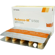 Ardance M 5 500 Tablet 10's Strip image