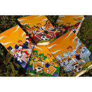 Argentina, Brazil, France, Germany, Portugal World Cup Football Team Notebook 5-Pack image