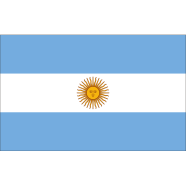 Argentina Flag FIFA World Cup 2026 Printed Polyester Fabric icon